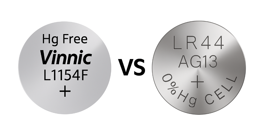 L1154F vs AG13 Battery